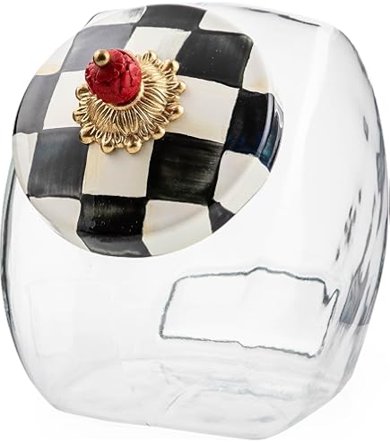 Amazon｜MACKENZIE-CHILDS 小さなエナメルキャニスター キッチン保存